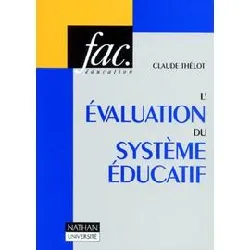 livre evaluation systeme educatif