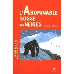 livre facettes bibliothèque ce2 - l'abominable gosse des neiges - roman d'aventures