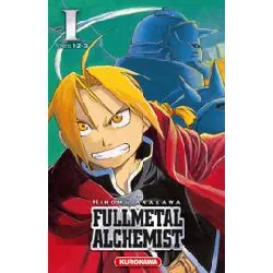 livre fullmetal alchemist - edition reliée - tome 1