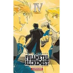 livre fullmetal alchemist - edition reliée - tome 4