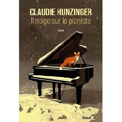 livre il neige sur le pianiste