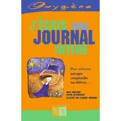 livre j'écris mon journal intime