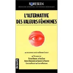 livre l'alternative des valeurs féminines