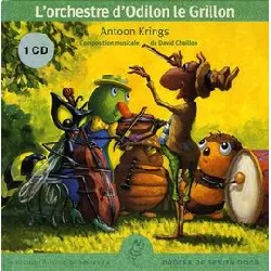 livre l'orchestre d'odilon le grillon livre - cd