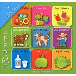 livre la ferme - 9 petits livres