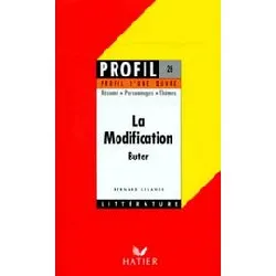 livre la modification de michel butor