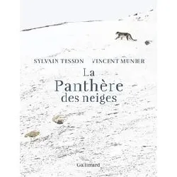 livre la panthère des neiges