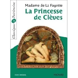 livre la princesse de clèves - classiques et patrimoine