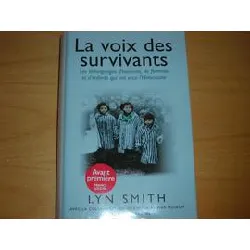 livre la voix des survivants