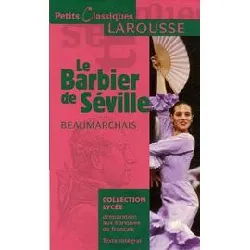 livre le barbier de séville - ou la précaution inutile