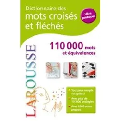 livre le dictionnaire des mots croisés et fléchés