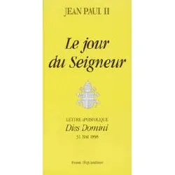 livre le jour du seigneur - dies domini