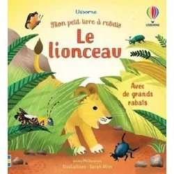 livre le lionceau - mon petit à rabats