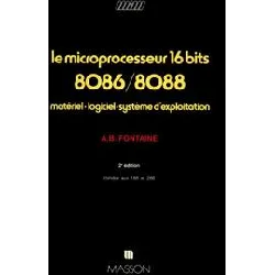 livre le microprocesseur 16 bits 8086 - 8088