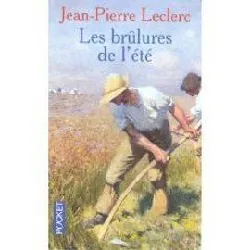 livre les brûlures de l'été - roman