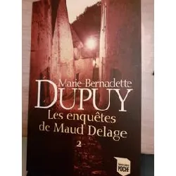 livre les enquêtes de maud delage - partie 2