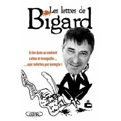 livre les lettres de bigard