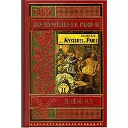 livre les mystère de paris tome 2 eugène sue