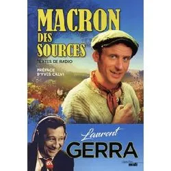 livre macron des sources