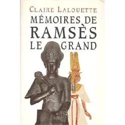 livre mémoires de ramsès le grand