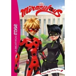 livre miraculous tome 30 - mister bug & lady noire