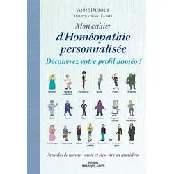 livre mon cahier d'homéopathie personnalisée