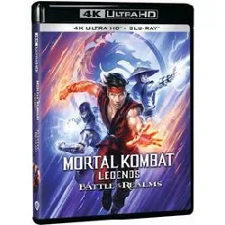 livre mortal kombat legends : battle of the realms - 4k ultra hd + blu - ray