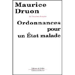 livre ordonnances pour un etat malade