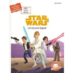 livre premières lectures ce1 star wars - un nouvel espoir