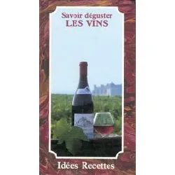 livre savoir déguster les vins