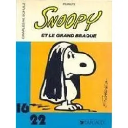 livre snoopy et le grand braque 16/22