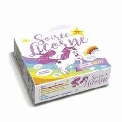 livre soirée licorne : tout pour une soirée wtf - jeu de société/jeu de plateau - dès 14 ans et adulte