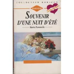 livre souvenir d'une nuit d'été