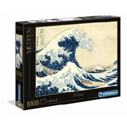 puzzle adulte museum 1000 pièces - hokusai : la vague