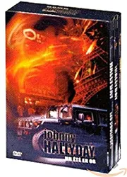 dvd johnny hallyday - un été d'enfer - coffret - 100% johnny, live à la tour eiffel + olympia 2000 + tour 2000, les coulisses