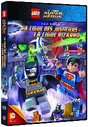 dvd lego dc comics super heroes : la ligue des justiciers vs bizarro
