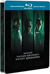 blu-ray matrix - la trilogie - édition limitée boîtier steelbook - blu - ray