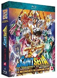 blu-ray saint seiya - les chevaliers du zodiaque : la reconquête de l'armure d'or - épisodes 1 à 35 - blu - ray