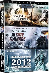dvd coffret disaster : les racines de la destruction ; alerte tornade ; prophetie 2012