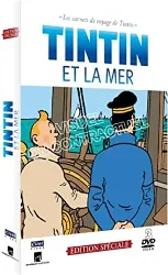 dvd tintin carnet de voyage : tintin et la mer - edition digipak [inclus 1 livret]