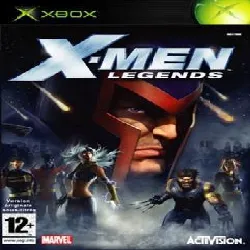 jeu microsoft xbox x-men legends