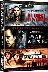 dvd coffret guerre, vol. 2 : à l'ouest rien de nouveau ; war zone ; brand new world