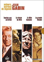 dvd coffret jean gabin 4 dvd - vol. 2 : touchez pas au grisbi / la vierge du rhin / la bête humaine / la grande illusion