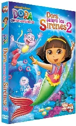 dvd dora l'exploratrice - dora sauve les sirènes 2