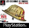 jeu ps1 hogs of war (les cochons de guerre) playstation