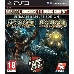 jeu ps3 bioshock & bioschock 2 (ultimate rapture edition)